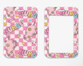 Checkered Nurse ID Cover