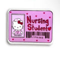 Hello Kitty Nursing Student Badge Reel